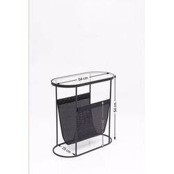 Table d'appoint Mesh Journal 54x25cm