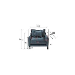 Sessel Lullaby Taupe