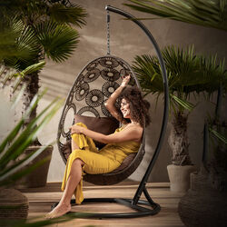 Hanging Chair Ibiza Brown