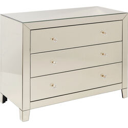 Commode Luxury Pearl 3-tiroirs