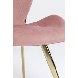 Chaise Viva rose