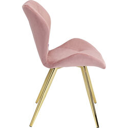 Chaise Viva rose