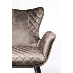 Chaise a. acc. Dream marron