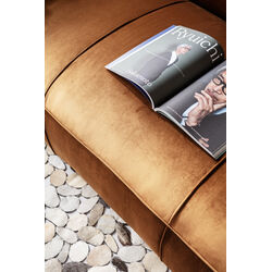 Sofa Cubetto 3-Sitzer Velvet Braun 220cm