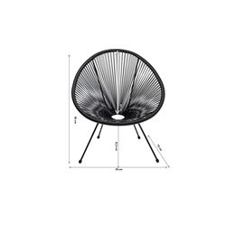Sessel Acapulco Cherry