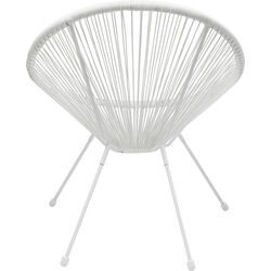 Sessel Acapulco  Mono Weiß