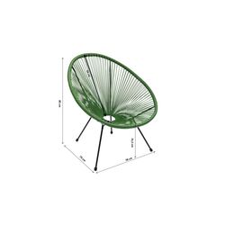 Sessel Acapulco Grün
