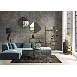 84021 - Ecksofa Infinity Velvet Ocean Links