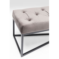 Panca Crossover grigio/nero 150x40cm