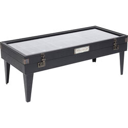 Table basse Collector noir 122x55cm