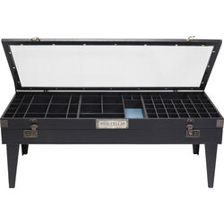 Coffee Table Collector Black 122x55cm