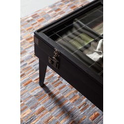 Table basse Collector noir 122x55cm