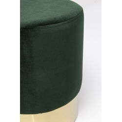 Tabouret Cherry vert laiton Ø35cm