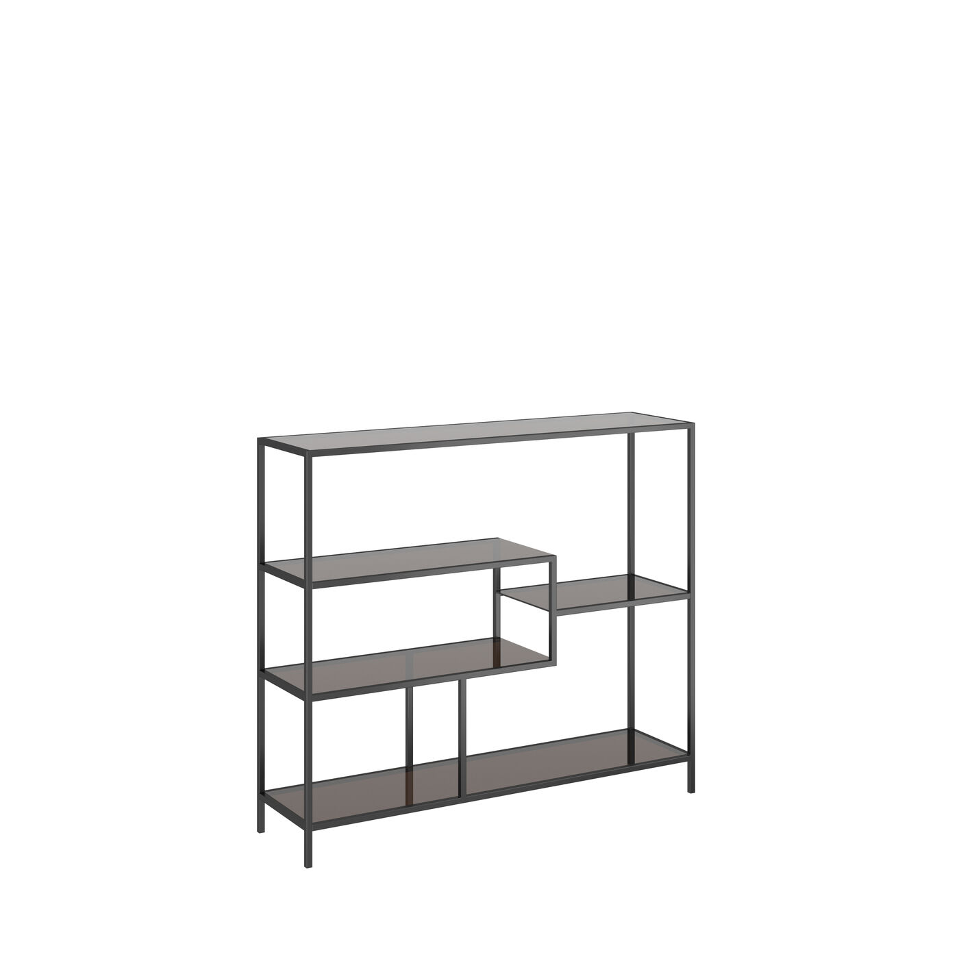Shelf Loft Black 115x100cm KARE Canada