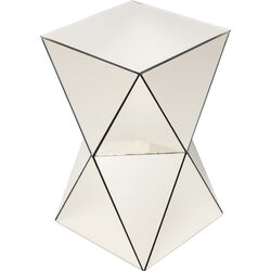 Side Table Luxury Triangle Pearl 32x32cm