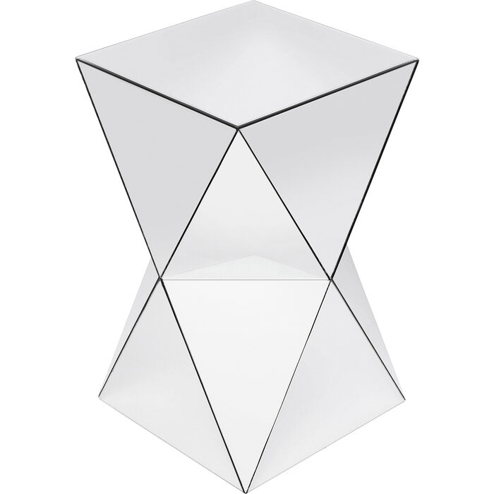 Mesa auxiliar Luxury Triangle 32x32cm
