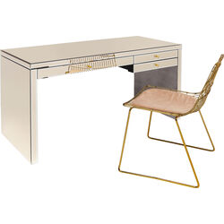 Schreibtisch Luxury Pearl 140x60cm