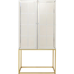 Bar Cabinet Luxury Champagne 89x181cm
