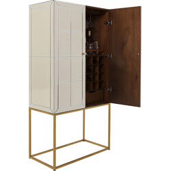 Armadio bar Luxury Pearl 89x181cm