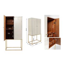 Barschrank Luxury Pearl 89x181cm