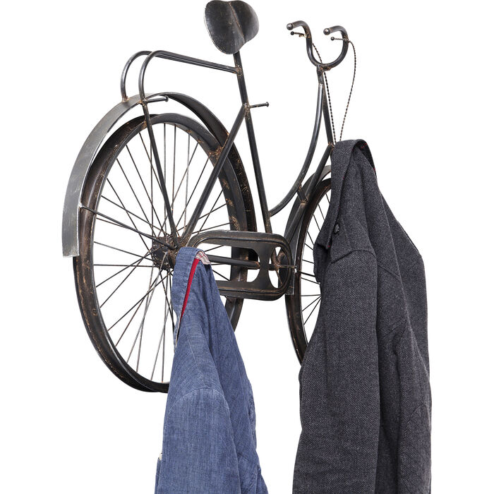 bicycle coat rack