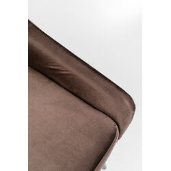 Chaise East Side marron