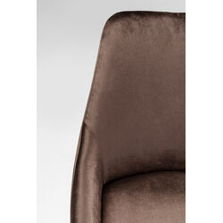 Chaise East Side marron