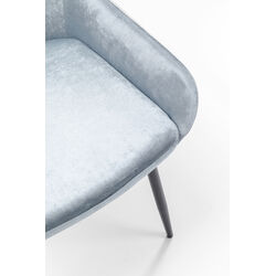 Chaise East Side gris