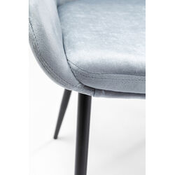 Chaise East Side gris