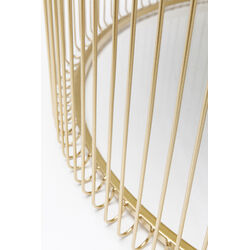 Couchtisch Wire Uno Brass Ø80cm