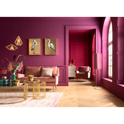 Couchtisch Wire Uno Brass Ø80cm