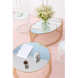 Couchtisch Wire Uno Brass Ø80cm