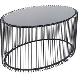 Couchtisch Wire Uno Schwarz 60x90cm