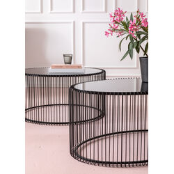 84517 - Coffee Table Wire Uno Black 60x90cm