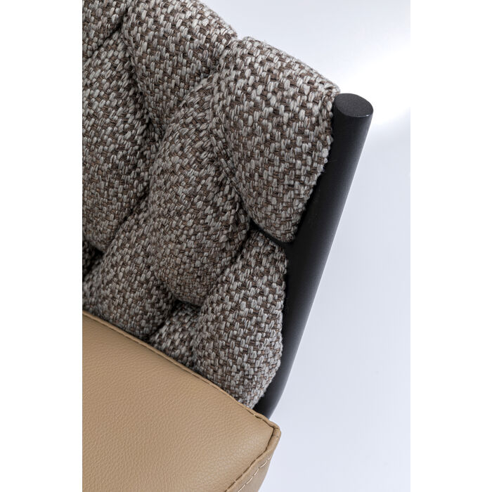Chaise a. acc. Knot Tweed