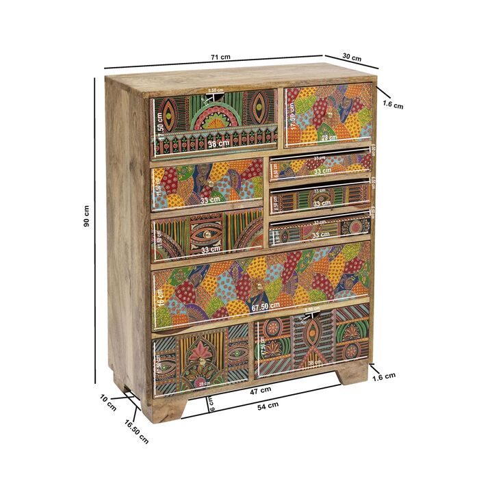 Kommode Paradise 68x88cm