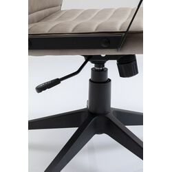 Chaise de bureau Labora dossier bas pebble