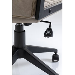 Chaise de bureau Labora dossier bas pebble