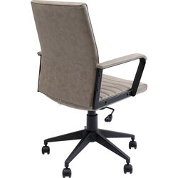 Chaise de bureau Labora dossier bas pebble