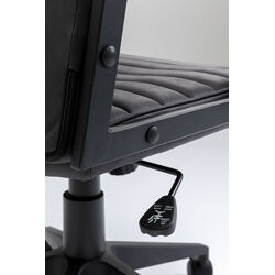 Chaise de bureau Labora dossier bas noir