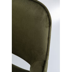 Chaise a. acc. San Francisco vert foncé