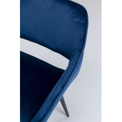 Chair with Armrest San Francisco Blue