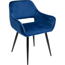 Chair with Armrest San Francisco Blue