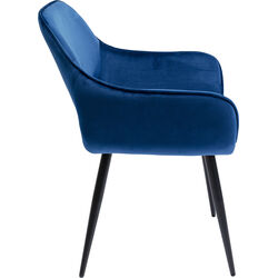 Chair with Armrest San Francisco Blue