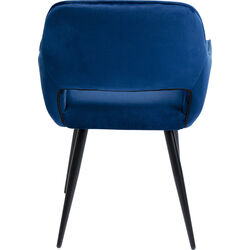 Chair with Armrest San Francisco Blue