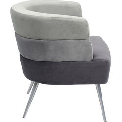 Fauteuil Sandwich gris