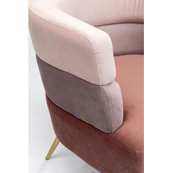 Fauteuil Sandwich mauve