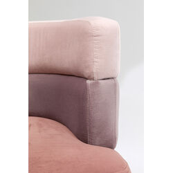 Fauteuil Sandwich mauve