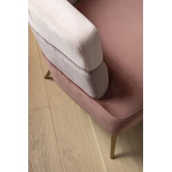 Fauteuil Sandwich mauve