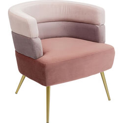 Fauteuil Sandwich mauve